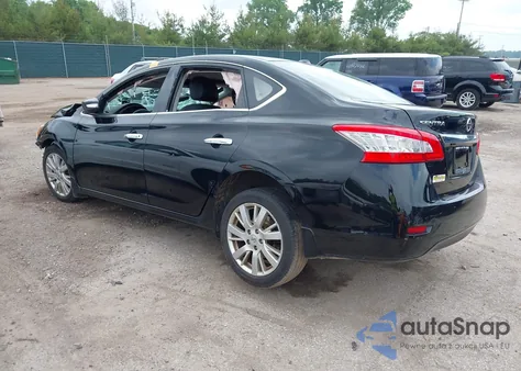 2015 Nissan Sentra Sl из США, поврежденный, VIN 3N1AB7AP3FY223346
